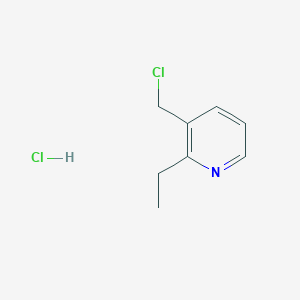 3-(Chloromethyl)-2-ethylpyridinehydrochloride