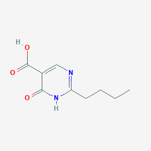 2-Butyl-6-oxo-1,6-dihydropyrimidine-5-carboxylic acid