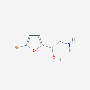 2-Amino-1-(5-bromofuran-2-yl)ethan-1-ol