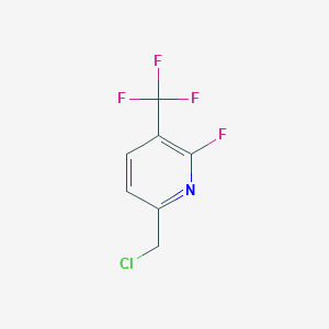 6-(Chloromethyl)-2-fluoro-3-(trifluoromethyl)pyridine