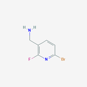 (6-Bromo-2-fluoropyridin-3-yl)methanamine