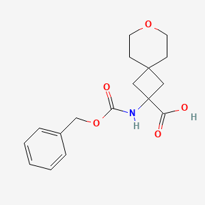 2-(((Benzyloxy)carbonyl)amino)-7-oxaspiro[3.5]nonane-2-carboxylic acid