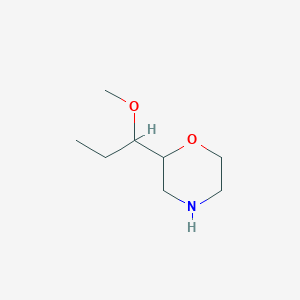 2-(1-Methoxypropyl)morpholine