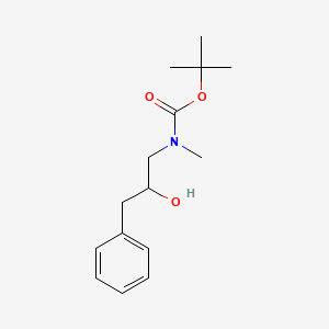 tert-butyl N-(2-hydroxy-3-phenylpropyl)-N-methylcarbamate