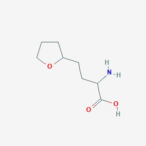 2-Amino-4-(tetrahydrofuran-2-yl)butanoic acid