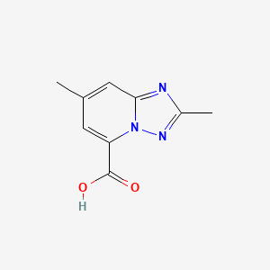 2,7-Dimethyl-[1,2,4]triazolo[1,5-a]pyridine-5-carboxylic acid