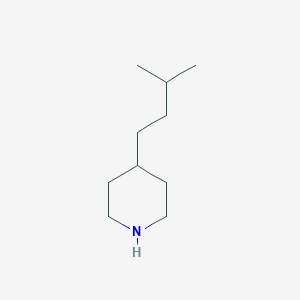 molecular formula C10H21N B1354451 4-(3-Methylbutyl)piperidine 