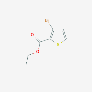molecular formula C7H7BrO2S B1354452 Ethyl 3-bromothiophene-2-carboxylate CAS No. 62224-14-0