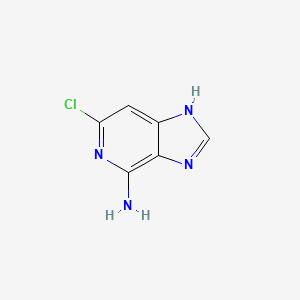 molecular formula C6H5ClN4 B1354453 6-Chloro-3H-imidazo[4,5-c]pyridin-4-amine CAS No. 52559-17-8