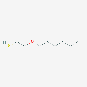 molecular formula C8H18OS B13544634 2-(Hexyloxy)ethane-1-thiol 