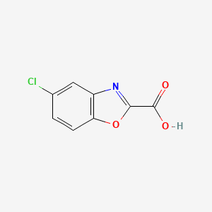 molecular formula C8H4ClNO3 B1354473 5-氯苯并恶唑-2-羧酸 CAS No. 49559-65-1