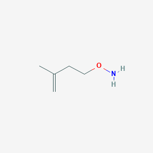 molecular formula C5H11NO B13544769 O-(3-methylbut-3-en-1-yl)hydroxylamine 