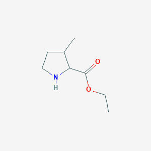 Ethyl 3-methylpyrrolidine-2-carboxylate