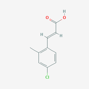 (E)-3-(4-Chloro-2-methylphenyl)acrylic acid