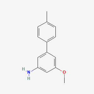 3-Methoxy-5-(4-methylphenyl)aniline