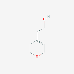 2-(3,6-Dihydro-2H-pyran-4-yl)ethan-1-ol