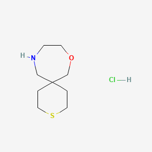 8-Oxa-3-thia-11-azaspiro[5.6]dodecane hydrochloride