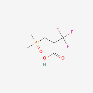 3-(Dimethylphosphoryl)-2-(trifluoromethyl)propanoicacid