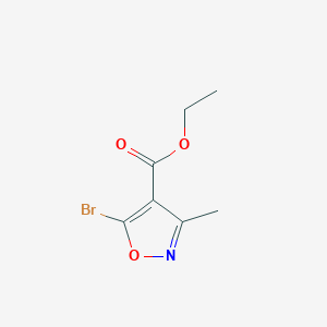 molecular formula C7H8BrNO3 B1354491 Ethyl 5-bromo-3-methylisoxazole-4-carboxylate CAS No. 25786-74-7