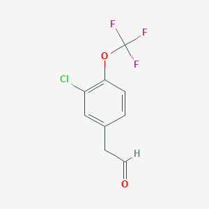 (3-Chloro-4-trifluoromethoxy-phenyl)-acetaldehyde