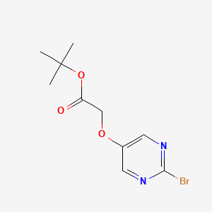 Tert-butyl 2-[(2-bromopyrimidin-5-yl)oxy]acetate