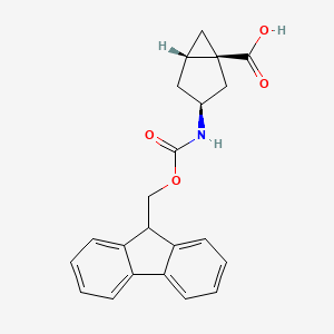 rac-(1R,3R,5R)-3-({[(9H-fluoren-9-yl)methoxy]carbonyl}amino)bicyclo[3.1.0]hexane-1-carboxylic acid