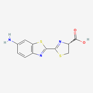 (R)-2-(6-aminobenzo[d]thiazol-2-yl)-4,5-dihydrothiazole-4-carboxylic acid