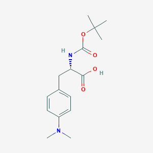 (S)-2-((tert-Butoxycarbonyl)amino)-3-(4-(dimethylamino)phenyl)propanoic acid