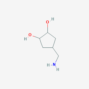 4-(Aminomethyl)cyclopentane-1,2-diol