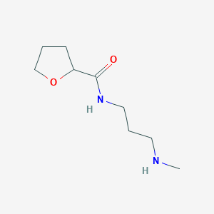 molecular formula C9H18N2O2 B1354531 N-[3-(甲基氨基)丙基]氧杂环丁烷-2-甲酰胺 CAS No. 81403-67-0