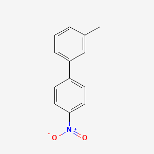 molecular formula C13H11NO2 B1354540 1-Methyl-3-(4-nitrophenyl)benzene CAS No. 952-21-6