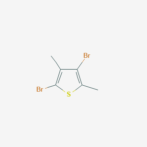 molecular formula C6H6Br2S B1354548 2,4-二溴-3,5-二甲基噻吩 CAS No. 63862-00-0