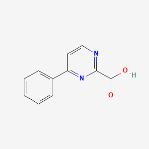 molecular formula C11H8N2O2 B1354560 4-苯基嘧啶-2-羧酸 CAS No. 74647-39-5
