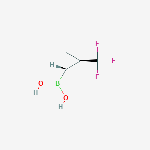 [(1R,2R)-2-(trifluoromethyl)cyclopropyl]boronic acid