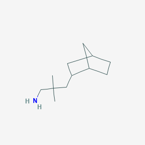 3-(Bicyclo[2.2.1]heptan-2-yl)-2,2-dimethylpropan-1-amine