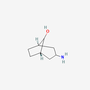 (3-exo,8-syn)-3-Aminobicyclo[3.2.1]octan-8-ol