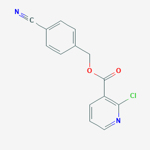 (4-Cyanophenyl)methyl 2-chloropyridine-3-carboxylate