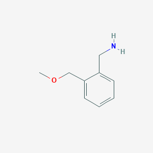 B1354598 2-Methoxymethyl-benzylamine CAS No. 88032-03-5