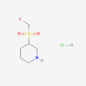 3-Fluoromethanesulfonylpiperidinehydrochloride