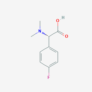 (2S)-2-(dimethylamino)-2-(4-fluorophenyl)aceticacid