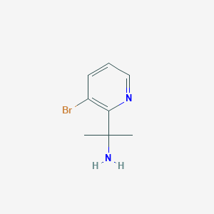 2-(3-Bromopyridin-2-yl)propan-2-amine