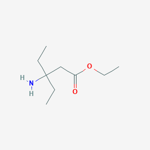 Ethyl 3-amino-3-ethylpentanoate