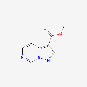 Methyl pyrazolo[1,5-c]pyrimidine-3-carboxylate