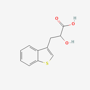 3-(Benzo[b]thiophen-3-yl)-2-hydroxypropanoic acid