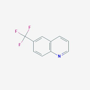 molecular formula C10H6F3N B1354612 6-(三氟甲基)喹啉 CAS No. 325-13-3