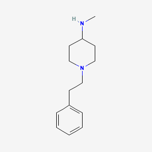 N-methyl-1-(2-phenylethyl)piperidin-4-amine