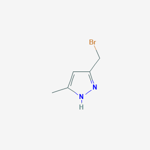 3-(bromomethyl)-5-methyl-1H-pyrazole