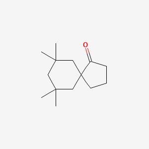 7,7,9,9-Tetramethylspiro[4.5]decan-1-one