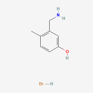 3-(Aminomethyl)-4-methylphenolhydrobromide