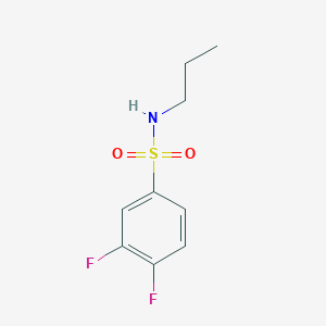 3,4-difluoro-N-propylbenzenesulfonamide